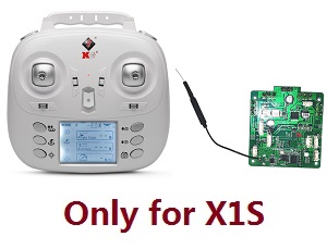 Wltoys XK X1S RC Quadcopter spare parts todayrc toys listing PCB board + transmitter (Only for X1S) - Click Image to Close