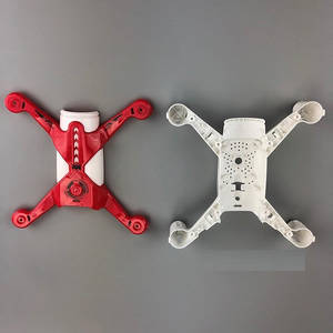 XK X150 X150-B X150-W RC Quadcopter spare parts todayrc toys listing upper and lower cover (Red)