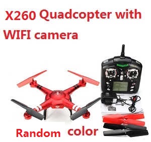 XK X260 RC quadcopter with WIFI camera