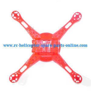 XK X260 X260-1 X260-2 quadcopter spare parts todayrc toys listing lower cover (Red)