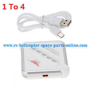 XK X260 X260-1 X260-2 quadcopter spare parts todayrc toys listing 1 to 4 charger box and USB wire JST plug