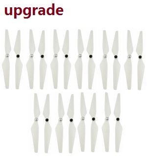XK X350 quadcopter spare parts todayrc toys listing upgrade main blades (White) 5 sets