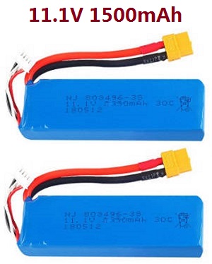*** Today's deal *** XK X350 RC drone spare parts todayrc toys listing 11.1V 1500mAh battery 2pcs