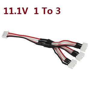 Wltoys XK X450 RC Airplanes Helicopter spare parts todayrc toys listing 11.1V 1 to 3 charger wire