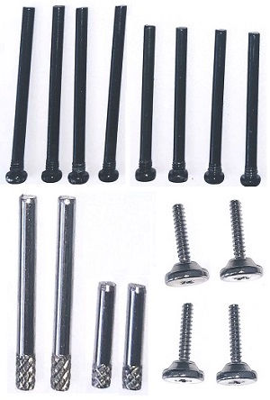 Xinlehong Toys 9125 XLH 9125 RC Car vehicle spare parts couple axle metal bar + big screws