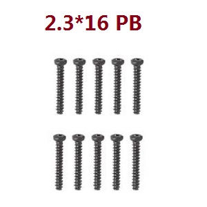 Xinlehong Toys 9125 XLH 9125 RC Car vehicle spare parts screws set 2.3*16pbho 15-ls08 - Click Image to Close