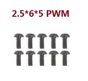 Xinlehong Toys 9125 XLH 9125 RC Car vehicle spare parts screws set 2.5*6*5pwmho 15-ls14 - Click Image to Close