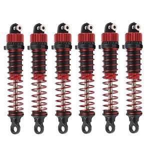 Xinlehong Toys 9125 XLH 9125 RC Car vehicle spare parts shock absorbers 25-zj03 6pcs - Click Image to Close