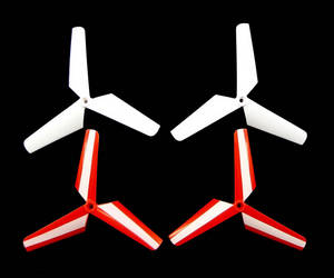 Attop toys YD-829 YD-829C RC quadcopter drone spare parts todayrc toys listing main blades (White-Red)