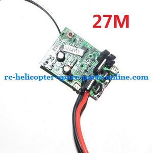 Attop toys Snow leopard YD-611 Black Fox YD-612 RC helicopter spare parts todayrc toys listing PCB BOARD (Frequency: 27Mhz)