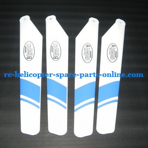 Attop toys YD-811 YD-815 RC helicopter spare parts todayrc toys listing main blades (Blue)