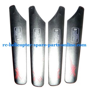YD-913 YD-915 YD-916 RC helicopter spare parts todayrc toys listing main blades (2x upper + 2x lower)