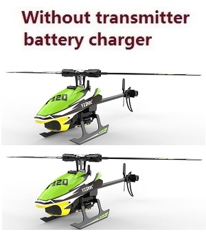 YXZNRC F120 Yu Xiang F120 RC Helicopter without transmitter battery charger.etc. Green BNF 2pcs