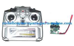 ZHENGRUN ZR Model Z100 RC helicopter spare parts todayrc toys listing transmitter + PCB board (set)