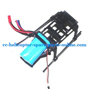 ZHENGRUN ZR Model Z101 helicopter spare parts todayrc toys listing battery + undercarriage set