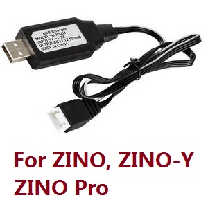 Hubsan H117S ZINO,ZINO-Y,ZINO Pro,ZINO Pro + Plus RC Drone Quadcopter spare parts todayrc toys listing USB charger wire 11.1V (For ZINO, ZINO-Y, ZINO Pro) - Click Image to Close