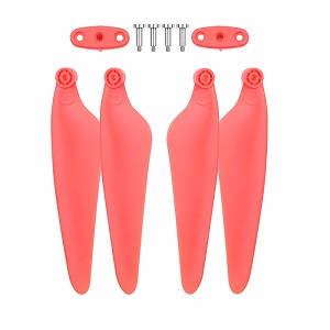 Hubsan H117S ZINO,ZINO-Y,ZINO Pro,ZINO Pro + Plus RC Drone Quadcopter spare parts todayrc toys listing main blades with screws and connect parts (Red)