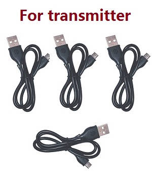 Hubsan ZINO 2 RC Drone spare parts todayrc toys listing USB charger wire for the transmitter 4pcs