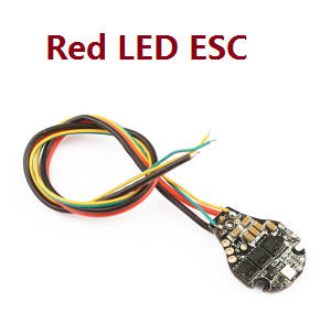 Hubsan ZINO 2 RC Drone spare parts todayrc toys listing Red led ESC board - Click Image to Close