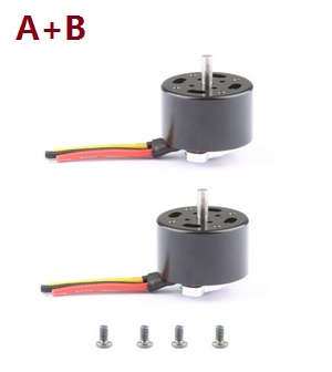 Hubsan ZINO 2+ plus RC drone spare parts main brushless motor (A+B)