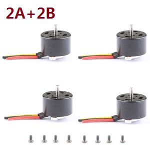 Hubsan ZINO 2+ plus RC drone spare parts main brushless motor (A+B)*2